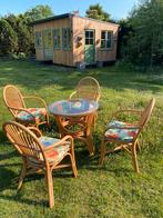 Rotan tuin veranda  tafel en stoelen, Ophalen