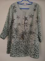 Kaki blouse met sterren, Kleding | Dames, Maat 38/40 (M), Zo goed als nieuw, Ophalen, Betty Barclay