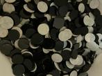 lot zwarte jetons 1470st diam 22mm, Ophalen of Verzenden, Nieuw