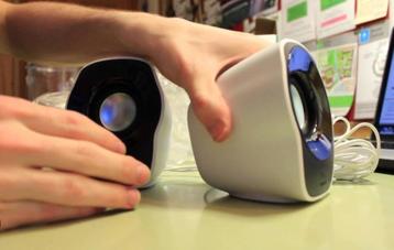 Logitech Stereo Speaker Z120 compact, Enlèvement, Comme neuf, Logitech