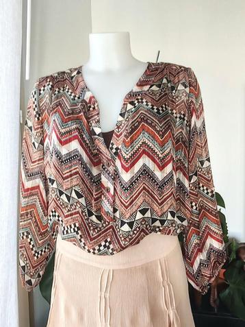 Riu voile blouse met voering maat 46 beschikbaar voor biedingen