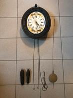 Horloge faïence • pendule, Antiquités & Art