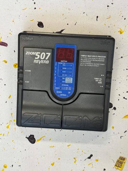 Zoom 507 Reverb, Muziek en Instrumenten, Effecten, Gebruikt, Reverb, Ophalen of Verzenden