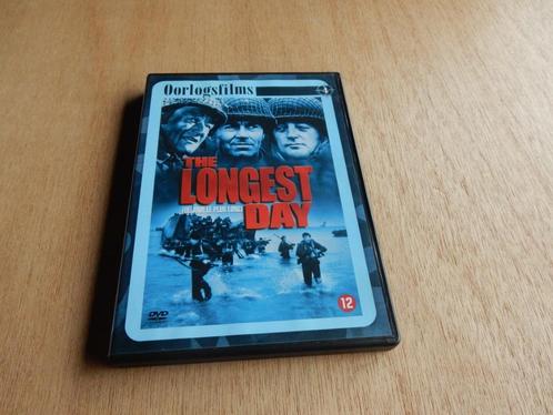 nr.62 - Dvd: the longest day - oorlogsfilm, CD & DVD, DVD | Action, Comme neuf, Guerre, À partir de 12 ans, Enlèvement ou Envoi
