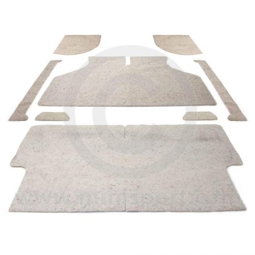 Tapijt geluidsisolatie Classic Mini., Auto-onderdelen, Interieur en Bekleding, Mini, Oldtimer onderdelen, Rover, Austin, Nieuw