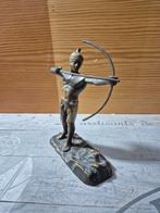 Statuette en bronze. 19cm, Ophalen of Verzenden, Brons