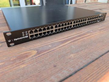 Ubiquiti EdgeSwitch 48 - 500W - PoE, Ophalen of Verzenden, Refurbished