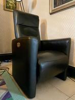 Lederen relaxzetel, Huis en Inrichting, Ophalen, Gebruikt, Minder dan 75 cm, Leer