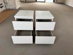 Nachtkastjes Ikea Wit, Huis en Inrichting, Kasten | Ladekasten, Ophalen, Gebruikt