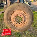 Banden Velg 8.25/15 (10 gaats) dieplader aanhangwagen remork, Ophalen