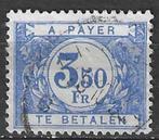 Belgie 1922 - OBP 48TX - Takszegel 3.50 F. (ST), Verzenden, Gestempeld, Gestempeld