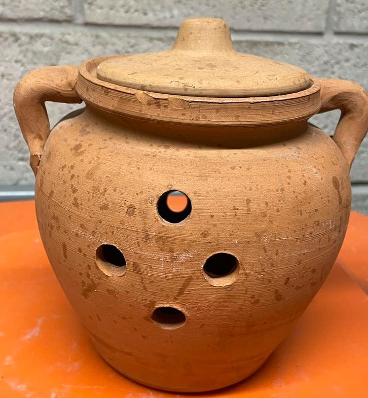 Bocal de rangement en céramique, Antiquités & Art, Antiquités | Céramique & Poterie, Enlèvement ou Envoi