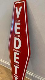 Vedett emaille bord., Ophalen, Zo goed als nieuw, Reclamebord