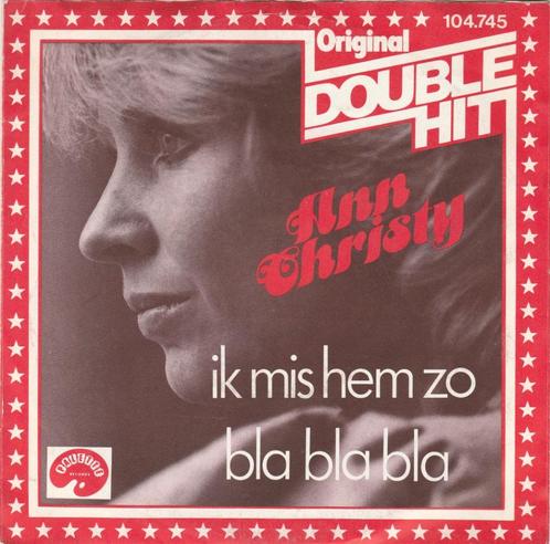 45T: Ann Christy: Ik mis hem zo, Cd's en Dvd's, Vinyl | Nederlandstalig, Zo goed als nieuw, Overige formaten, Ophalen of Verzenden