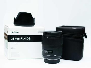 Sigma 35mm f/1.4 art (Nikon) beschikbaar voor biedingen