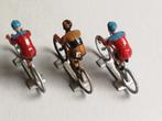 Cyclistes Cofalu (3 pièces) des années 60/70 (plastique) (pe, Antiquités & Art, Envoi