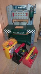 Bosh werkbankje met toebehoren, Ophalen, Gebruikt