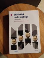 Statistiek in de praktijk - theorieboek, Boeken, Studieboeken en Cursussen, Ophalen of Verzenden, Zo goed als nieuw