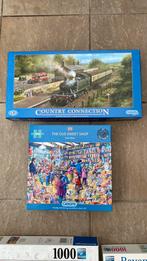 2 puzzels vsn gibsons.  1000 stukjes, Ophalen of Verzenden, Zo goed als nieuw