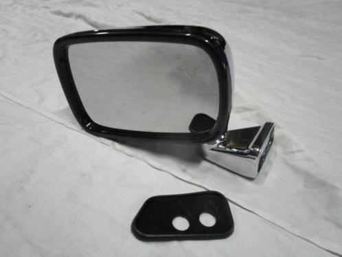 chrome spiegel - late type fitment - links- MINI, Auto-onderdelen, Spiegels, Mini, Oldtimer onderdelen, Rover, Universele onderdelen