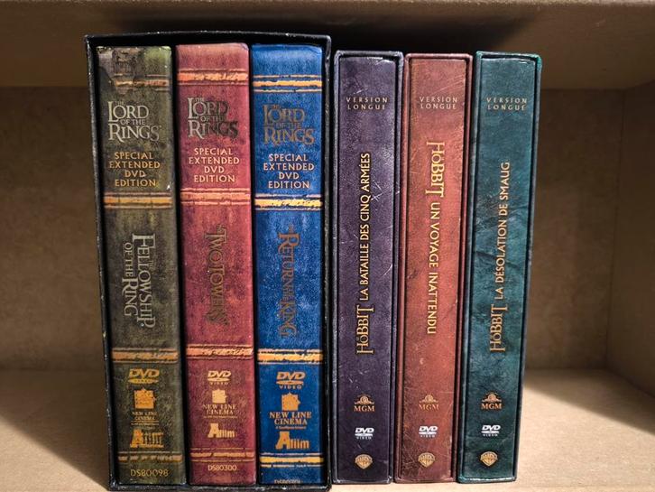 Volledige Dvd collectie The lord of the rings en the hobbit, Cd's en Dvd's, Dvd's | Tv en Series, Zo goed als nieuw, Ophalen of Verzenden
