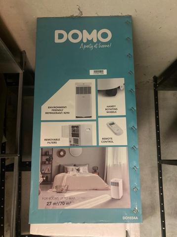 Mobiele airco DOMO DO1034A, 60 à 100 m³, Comme neuf, Enlèvement, Télécommande