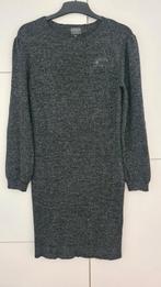 Guess Kids zwarte ribgebreide jurk met glitter, maat 16 jaar, Gebruikt, Meisje, Ophalen of Verzenden, Guess