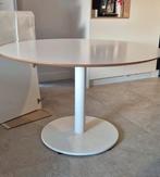 Witte eettafel rond, Huis en Inrichting, Ophalen, Rond