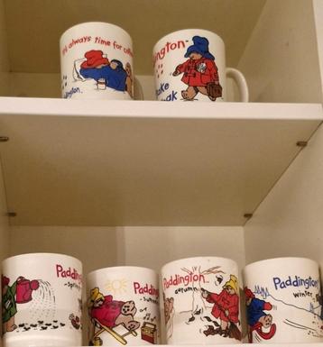 Paddington leuke set van 6 Paddington  mokken.  beschikbaar voor biedingen