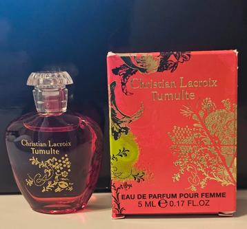Miniatuur Christian Lacroix Tumulte, Verzamelen, Ophalen of Verzenden, Zo goed als nieuw, Miniatuur