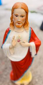 Porseleinen beeld Jezus Heilig Hart, Antiek en Kunst, Ophalen