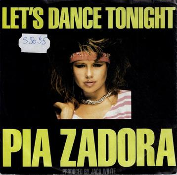 Vinyl, 7"   /   Pia Zadora – Let's Dance Tonight