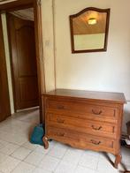 Complete slaapkamer in hout - vintage, Ophalen, Gebruikt
