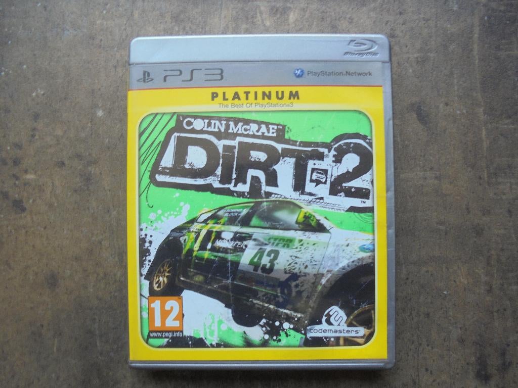 Colin McRae Dirt 2 voor PS3 (zie foto's), Gebruikt, 1 speler, Racen en Vliegen, Ophalen of Verzenden