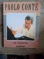 Paolo Conte, de teksten, Ophalen of Verzenden, Zo goed als nieuw