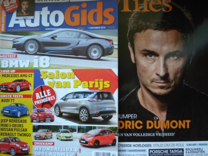 AutoGids 911 BMW i8 Mercedes AMG GT Opel Adam Toyota Aygo, Boeken, Auto's | Folders en Tijdschriften, Gelezen, Algemeen, Verzenden
