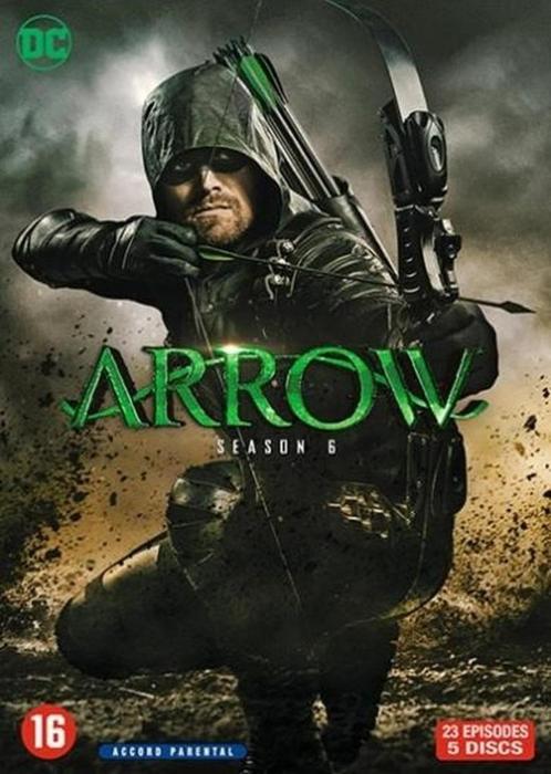 Dvd - Arrow - Seizoen 6, CD & DVD, DVD | TV & Séries télévisées, Comme neuf, Action et Aventure, À partir de 16 ans, Envoi