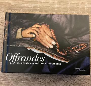 Livre " Offrandes " Pensées bouddhistes beschikbaar voor biedingen
