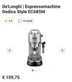 Koffiemachine De’Longhi Dedica Style EC685M, Elektronische apparatuur, Koffiezetapparaten, Ophalen, Zo goed als nieuw