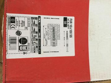 Fischer Universele constructieplug FUR 10 x 100 SS schroef m beschikbaar voor biedingen