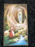 Carte de dévotion de Bernadette, Maria cave Lourdes FB 6090, Comme neuf, Carte ou Gravure, Enlèvement ou Envoi, Christianisme | Catholique