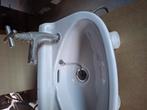 Lavabo klein, Doe-het-zelf en Bouw, Sanitair, Ophalen, Zo goed als nieuw, Kraan