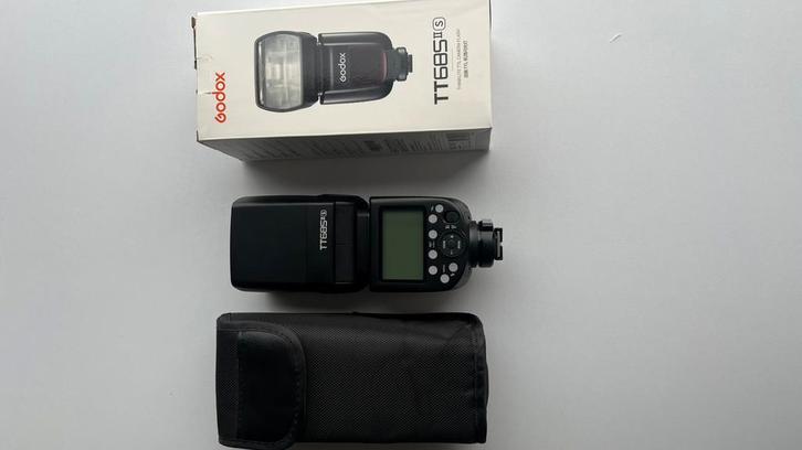 Godox TT685 II S – Zo goed als nieuw – Met doos & tas, Audio, Tv en Foto, Foto | Flitsers, Zo goed als nieuw, Ophalen of Verzenden