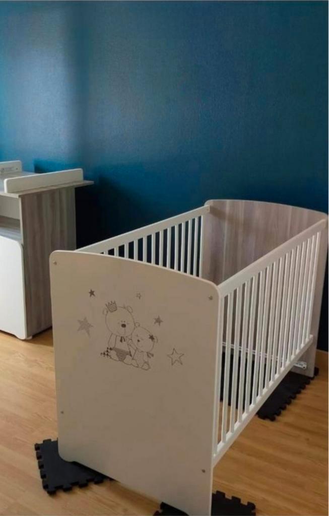 SAUTHON babykamer - Teddy, Kinderen en Baby's, Kinderkamer | Complete kinderkamers, Gebruikt, Ophalen