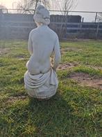 Tuin beeld 60 cm, Tuin en Terras, Ophalen, Zo goed als nieuw, Steen, Mensenbeeld