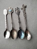 Lepeltjes met embleem, Antiek en Kunst, Antiek | Zilver en Goud, Ophalen of Verzenden