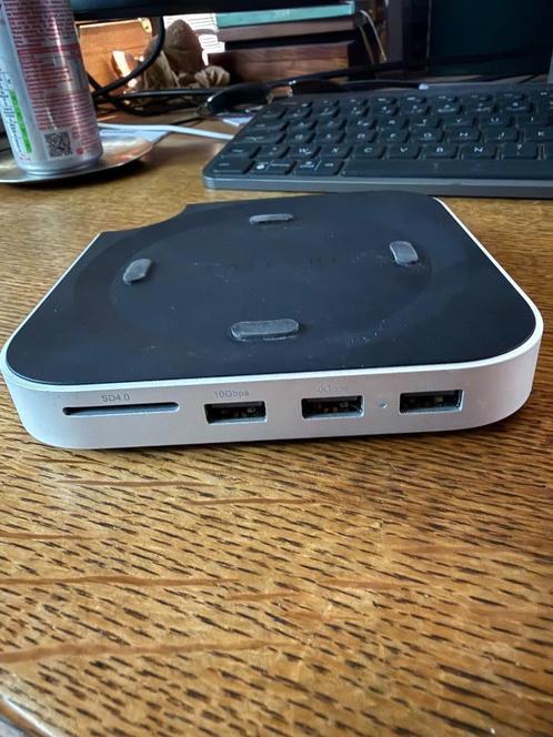 SATECHI Mac Mini M4-hub, Computers en Software, Dockingstations, Nieuw, Docking station, Ophalen
