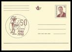 Postwaardestuk Lucky Luke - M. de Bevere, Morris, Cartoon, Postzegels en Munten, Postzegels | Europa | België, Verzenden, Postfris
