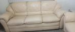 Fauteuils univers du cuir couleur crème 3+2+1, Enlèvement, Comme neuf, Cuir, 3+2+1