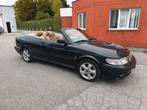 Saab 9-3 CABRIO/ 2,0 Benzine/ AUTOMAAT, Auto's, Saab, Beige, Cabriolet, Zwart, Leder